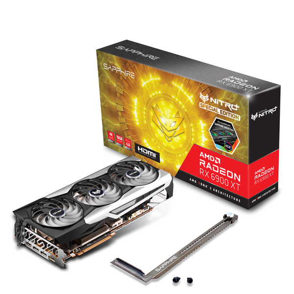 Sapphire Radeon RX 6900 XT Nitro+ Special Edition 16GB GDDR6 256-bit Gaming Graphics Card (11308-03-20G)